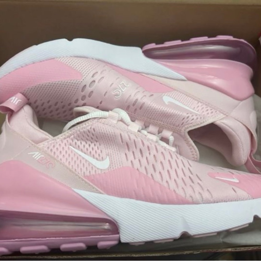 Pink Nike air max 270 size 5 women